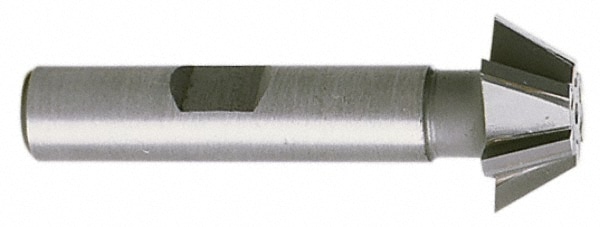 Whitney Tool Co. 35613 1-1/2 x 5/8" 60° 8-Tooth Carbide-Tipped Single-Angle Cutter Image