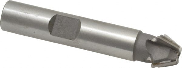 Whitney Tool Co. 30100 1/2 x 7/32" 60° 4-Tooth Carbide-Tipped Single-Angle Cutter 