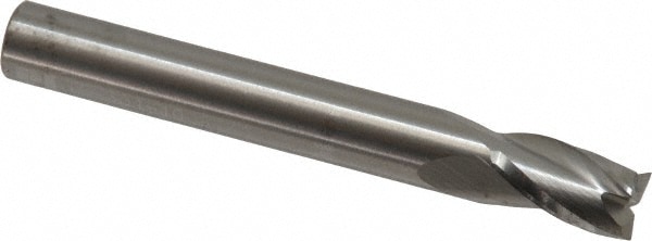 RobbJack TS-301-10 Square End Mill: 5/16 Dia, 1/2 LOC, 5/16 Shank Dia, 2-1/2 OAL, 3 Flutes, Solid Carbide Image