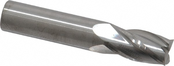 CARBIDE END MILL 3//8/" DIA 1/" LOC 3 FLUTE HIGH HELIX FOR ALUMINUM 2-1//2 OAL USA