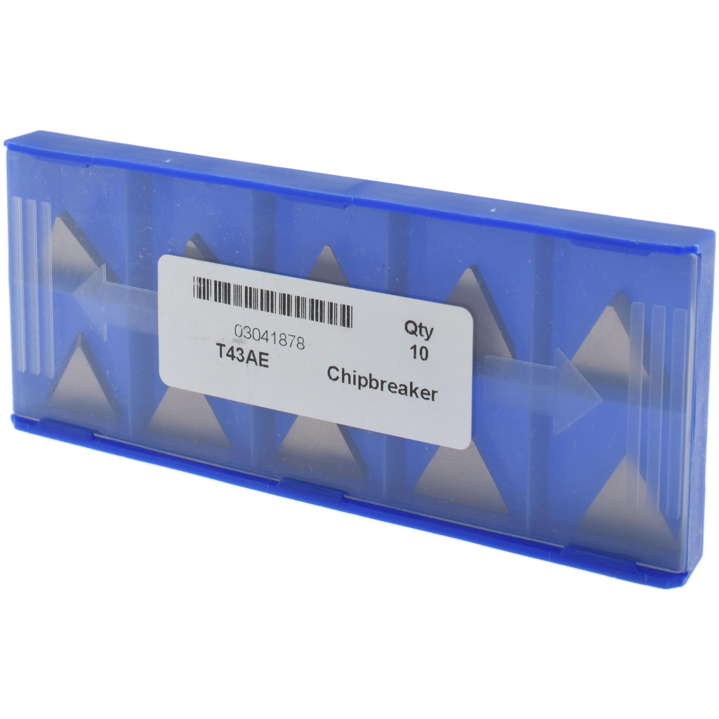 Kennametal Kendex Carbide Chip Breakers CBT-16F For TPG 43 Inserts - 10 Pcs