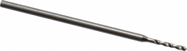 Micro Drill Bit: 0.024" Dia, 118 ° Point, Cobalt
