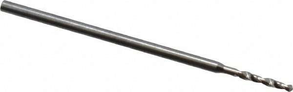 Micro Drill Bit: 0.0276" Dia, 118 deg, Cobalt