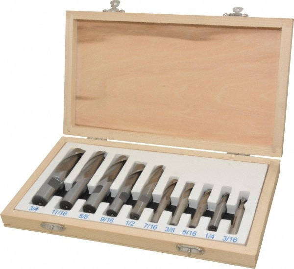 Value Collection 320-1001 End Mill Set: 2 Flute, Square End Image