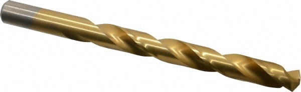 Chicago-Latrobe 41630 Jobber Length Drill Bit: 0.4688" Dia, 135 °, High Speed Steel 