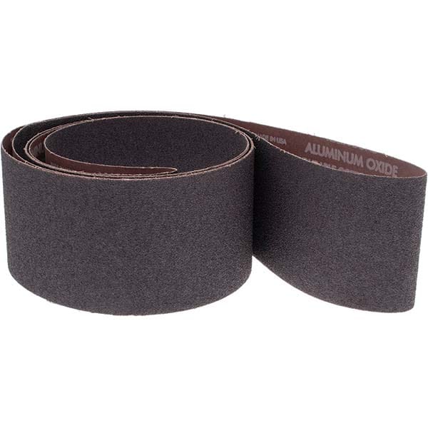 Norton 78072722400 Abrasive Belt: 4" Wide, 132" Long, 40 Grit, Aluminum Oxide Image