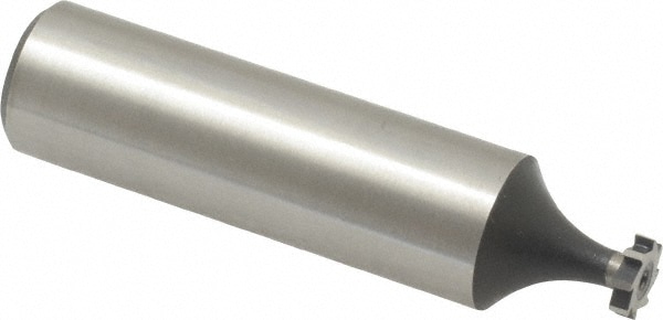 Value Collection C1100201 Woodruff Keyseat Cutter: 0.25" Cut Dia, 0.0625" Cut Width, 1/2" Shank Dia, Straight Tooth Image