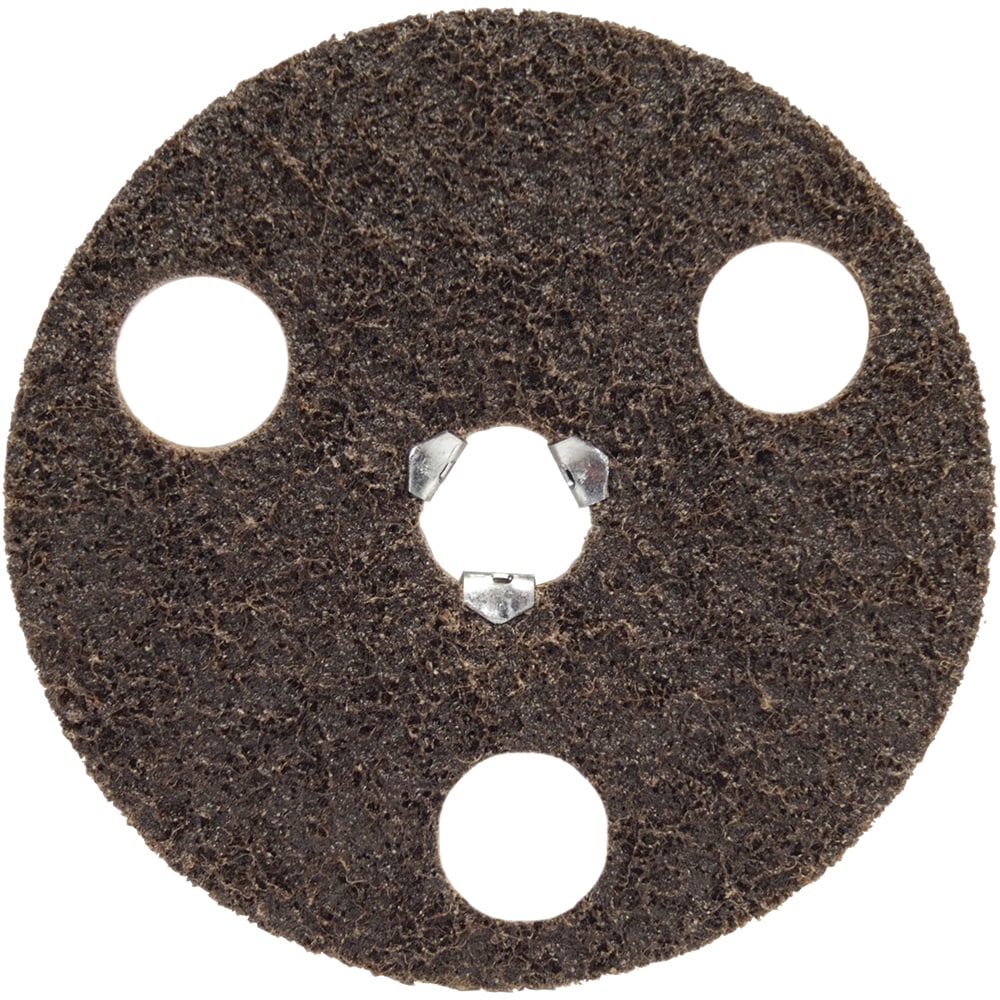 Deburring Disc: 5" Dia, Coarse Grade, Aluminum Oxide