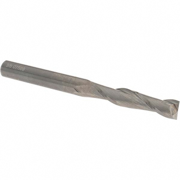 OSG 482-3750 Square End Mill: 3/8 Dia, 1-3/4 LOC, 3/8 Shank Dia, 4 OAL, 2 Flutes, Solid Carbide Image