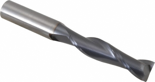 OSG 482-750011 Square End Mill: 3/4 Dia, 3 LOC, 3/4 Shank Dia, 6 OAL, 2 Flutes, Solid Carbide Image