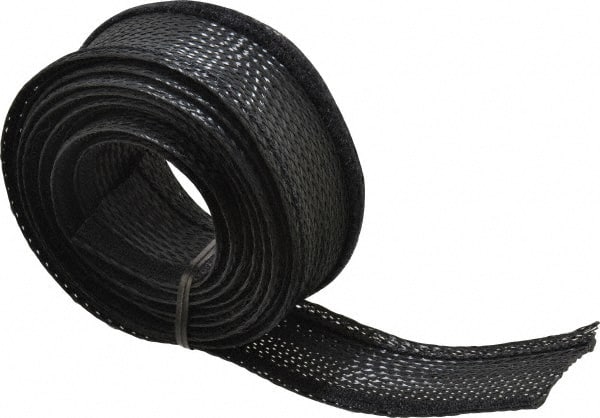 Techflex FWN0.50BK10 Black Braided Cable Sleeve 