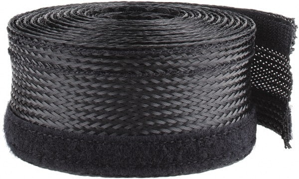 Techflex FWN0.75BK10 Black Braided Cable Sleeve 