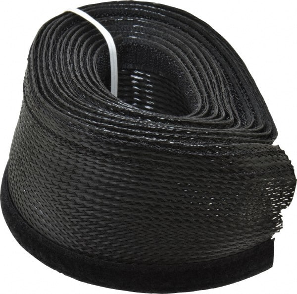 Techflex FWN1.25BK10 Black Braided Cable Sleeve 