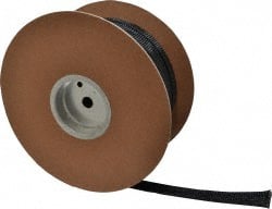 Techflex PTN0.75BK250 Black Braided Expandable Cable Sleeve 