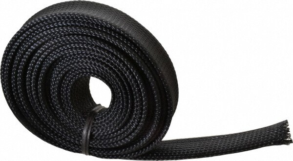 Black Braided Expandable Cable Sleeve