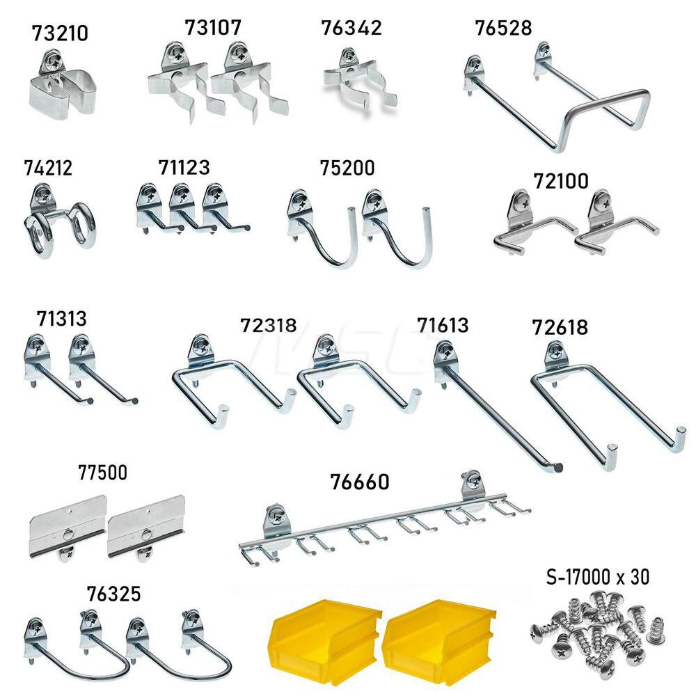 Triton Products - Pegboard Hook Set - 03096849 - MSC Industrial Supply