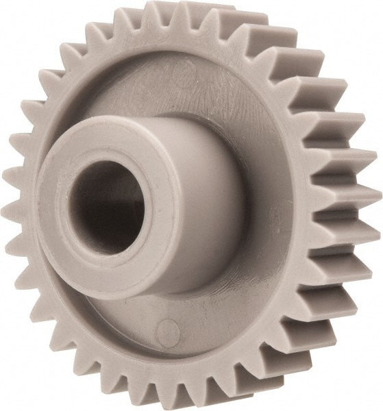 Spur Gear: 32 Teeth, 3/8" Bore Dia, Standard Bore