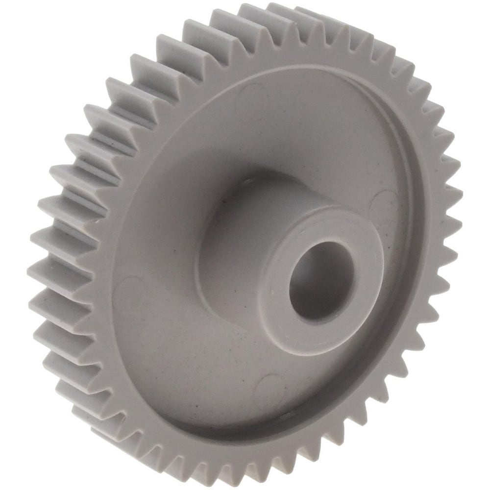 Spur Gear: 44 Teeth, 3/8" Bore Dia