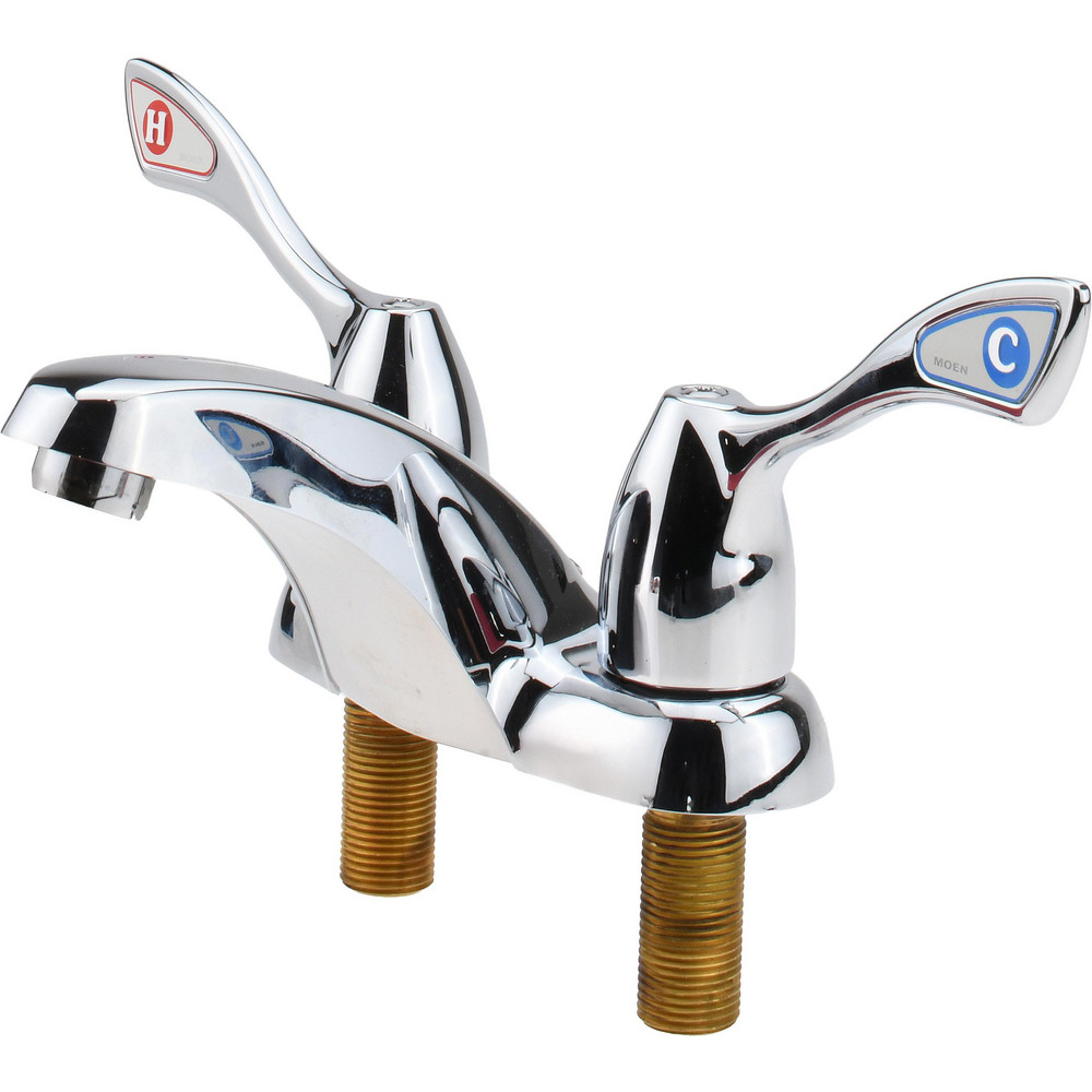 Moen - Wrist Blade Handle, Deck Plate Bathroom Faucet | MSC