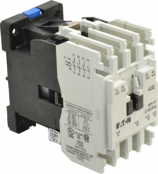 General Purpose Relays; Relay Form: Electromechanical; Terminal Type: Screw; Overall Height: 75.20 mm; 2.9600 in; Overall Width: 45.70 mm; 1.8000 in; Overall Depth: 3.3000 in; 83.80 mm; Contact Form: 4NO/4NC; Maximum Power Rating (VA): 80 (Pick up); 7.50