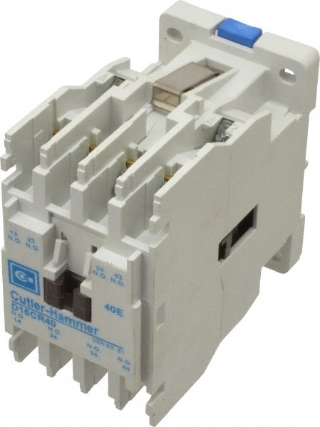 General Purpose Relays; Relay Form: Electromechanical; Terminal Type: Screw; Overall Height: 75.20 mm; 2.9600 in; Overall Width: 45.70 mm; 1.8000 in; Overall Depth: 3.3000 in; 83.80 mm; Contact Form: 4NO/4NC; Maximum Power Rating (VA): 80 (Pick up); 7.50