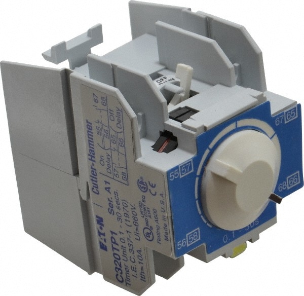 Relay Timer Modules; Timer Module/Attachment Type: Timer Attachment ; For Use With: C320 Pneumatic Timer Relay