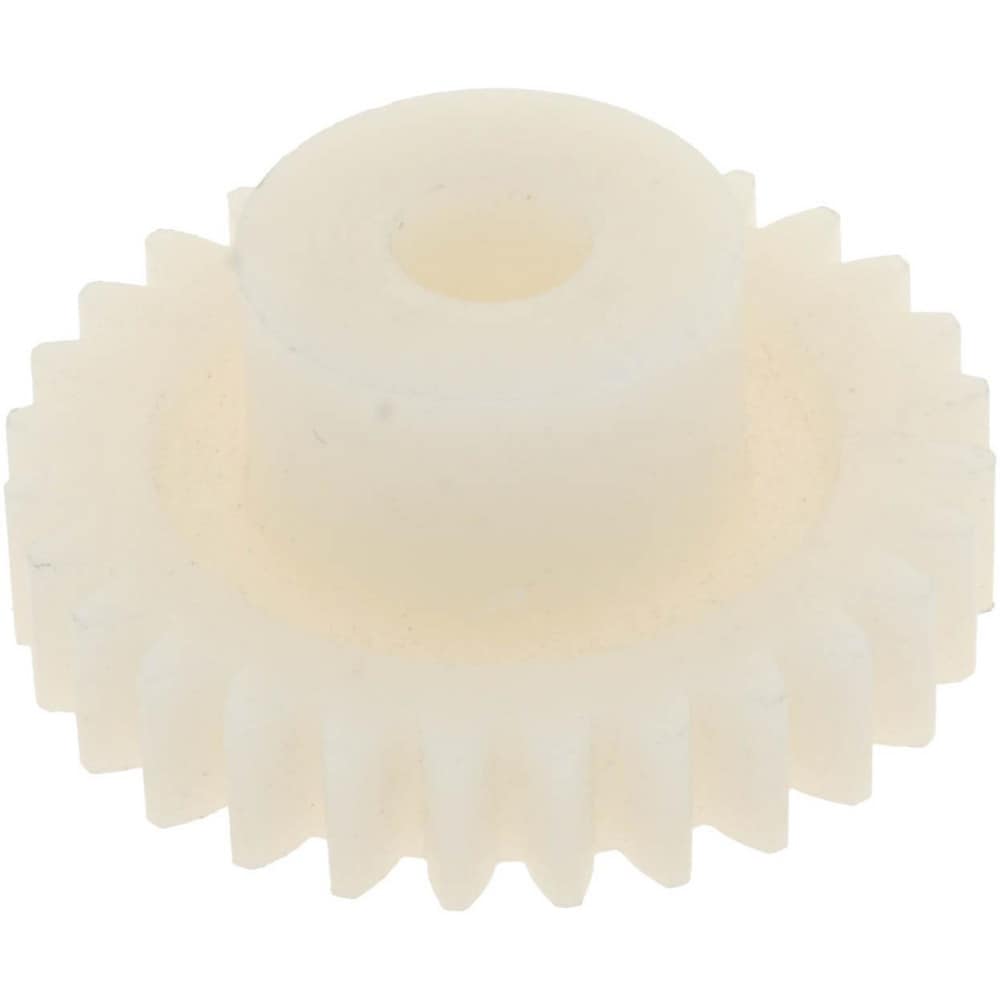 Spur Gear: 28 Teeth, 1/4" Bore Dia