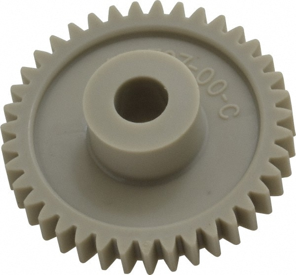 Spur Gear: 39 Teeth, 5/16" Bore Dia, Standard Bore