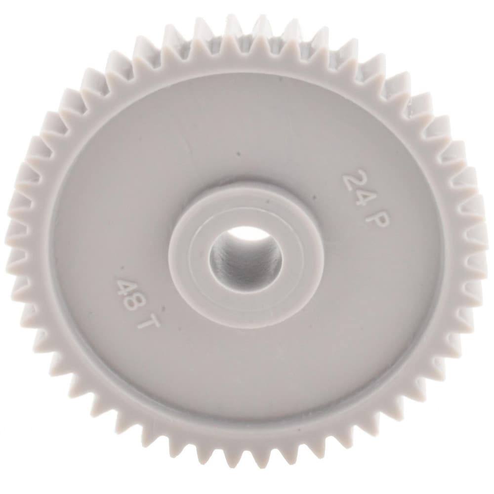 Spur Gear: 48 Teeth, 5/16" Bore Dia, Standard Bore