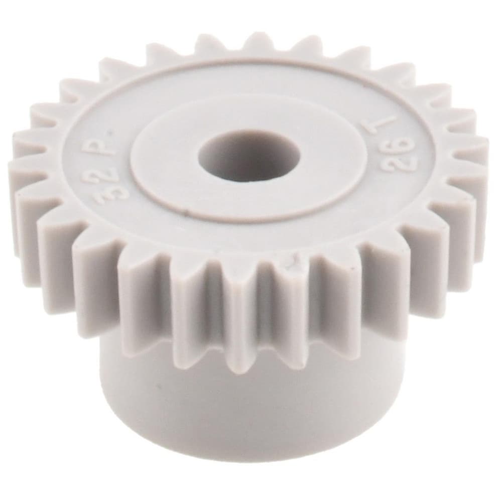 Spur Gear: 26 Teeth, 3/16" Bore Dia, Standard Bore
