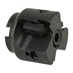 APT EMS200 2" Cut Diam, 3/4" Arbor Hole Diam, 1-3/4" Max Depth, Indexable Square-Shoulder Face Mill 