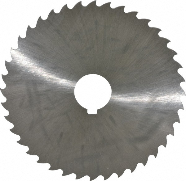 Value Collection 5-747-205 Slitting & Slotting Saw: 5" Dia, 5/64" Thick, 1" Arbor Hole, 40 Teeth, High Speed Steel Image