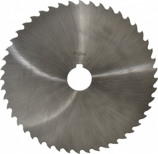 Value Collection 5-747-300 Slitting & Slotting Saw: 8" Dia, 1/8" Thick, 48 Teeth, High Speed Steel Image