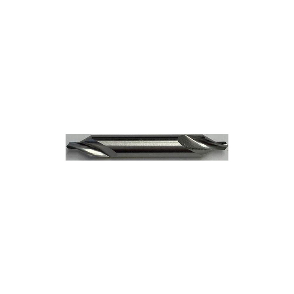 thumbnail image 2 of High-Speed Steel Combination Drill Countersink - 4 Long Plain Type, 4 Size, Bright Finish 2 of 13