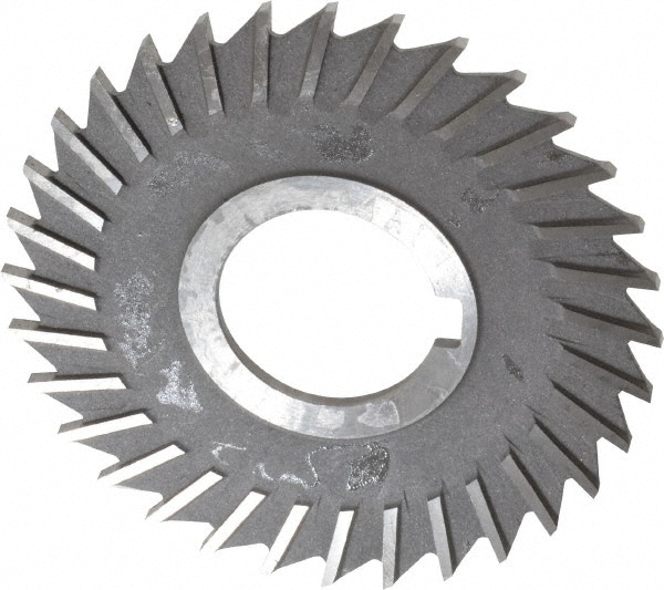 Value Collection 5-748-258 Side Chip Saw: 3" Blade Dia, 3/32" Blade Thickness, 1" Arbor Hole Dia, 32 Teeth, High Speed Steel Image