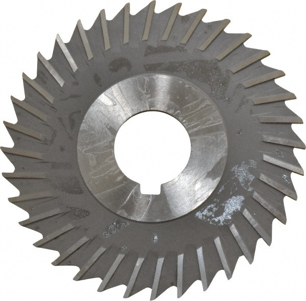 Value Collection 5-748-298 Side Chip Saw: 4" Blade Dia, 3/32" Blade Thickness, 1" Arbor Hole Dia, 36 Teeth, High Speed Steel Image