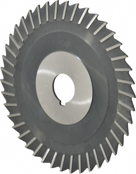 Value Collection 5-748-404 Side Chip Saw: 6" Blade Dia, 5/32" Blade Thickness, 1" Arbor Hole Dia, 42 Teeth, High Speed Steel Image