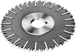 Made in USA CSTS6187-1-TIN Side Chip Saw: 6" Blade Dia, 3/16" Blade Thickness, 1-1/4" Arbor Hole Dia, 40 Teeth, Cobalt Image