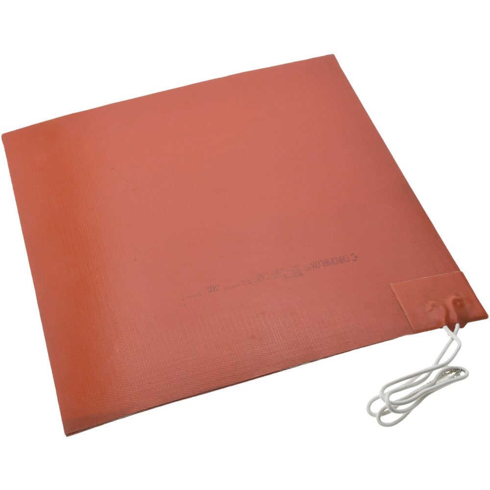 12" Long x 12" Wide, Square, Silicon Rubber, Standard Heat Blanket