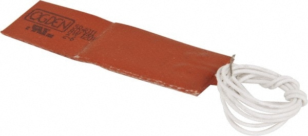 3" Long x 1" Wide, Rectangular, Silicon Rubber, Standard Heat Blanket