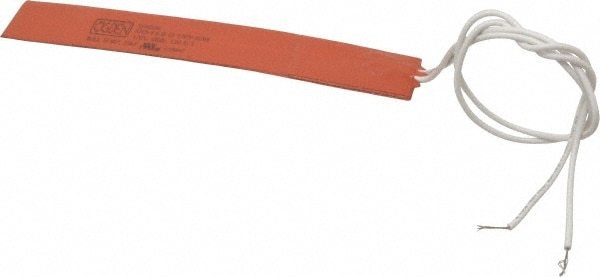 6" Long x 1" Wide, Rectangular, Silicon Rubber, Standard Heat Blanket