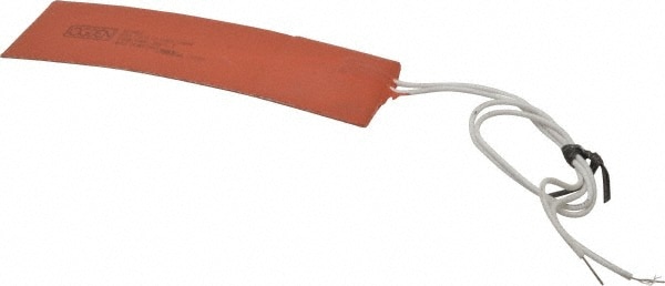 6" Long x 2" Wide, Rectangular, Silicon Rubber, Standard Heat Blanket