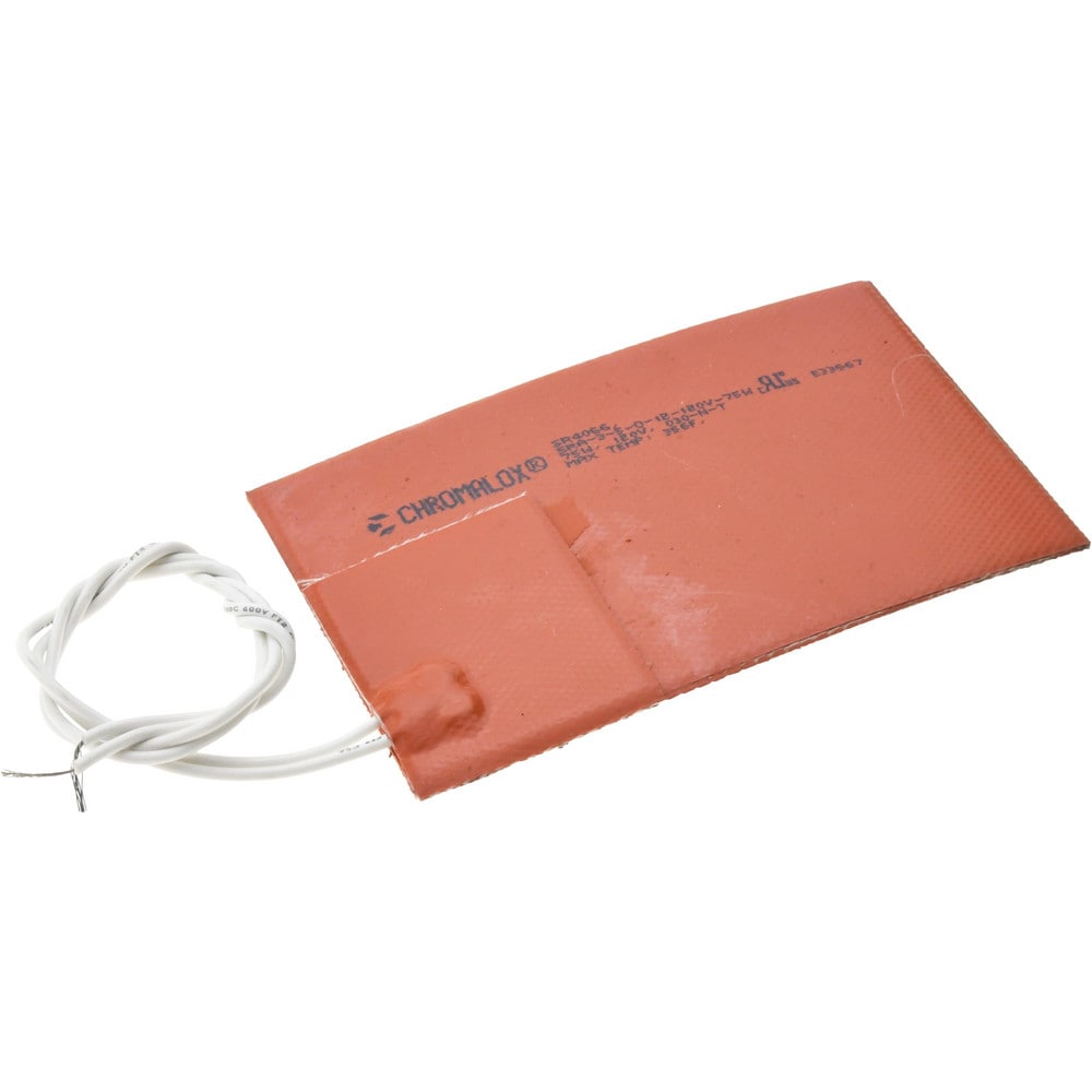 5" Long x 3" Wide, Rectangular, Silicon Rubber, Standard Heat Blanket