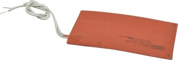 5" Long x 3" Wide, Rectangular, Silicon Rubber, Standard Heat Blanket