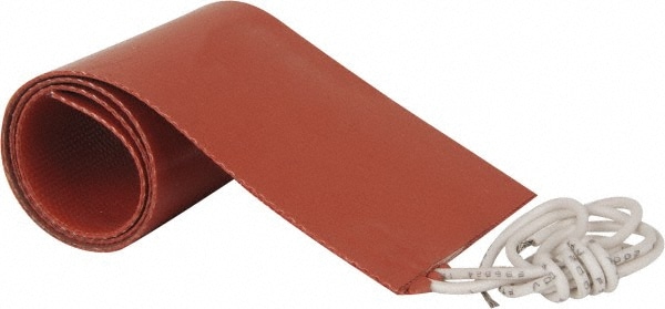 18" Long x 3" Wide, Rectangular, Silicon Rubber, Standard Heat Blanket