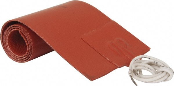 18" Long x 3" Wide, Rectangular, Silicon Rubber, Standard Heat Blanket