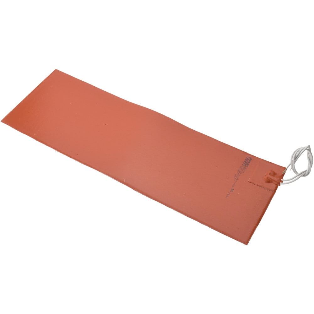 18" Long x 6" Wide, Rectangular, Silicon Rubber, Standard Heat Blanket