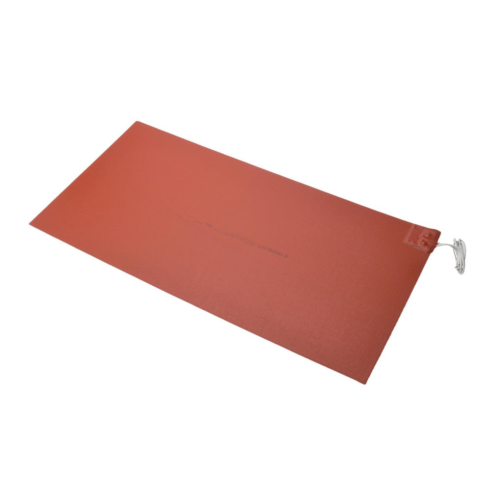 24" Long x 12" Wide, Rectangular, Silicon Rubber, Standard Heat Blanket