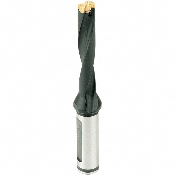 Iscar 3200690 Replaceable Tip Drill: 0.866 to 0.901 Drill Dia, 4.33" Max Depth, 1 Weldon Flat Shank Image