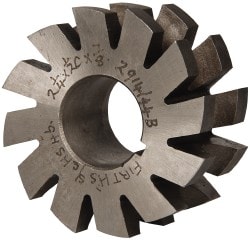 Value Collection 316-0322 1/4" Radius, 2-1/4" Cut Diam, 1/2" Circle Diam, 1/2" Cut Width, 7/8" Arbor Concave Radius Cutter Image